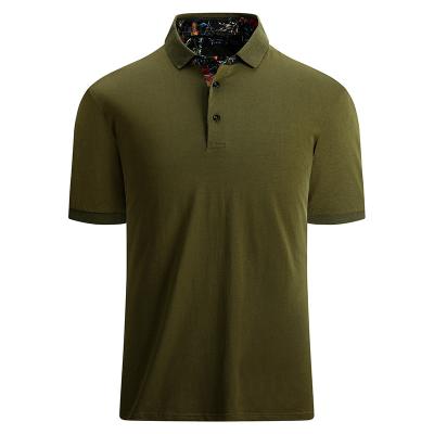 China Hot Sale Anti-Wrinkle Men's Polo Shirts Workout Oem Style Design Custom Printing Quick Dry Popular Mens Golf Polo T-shirt for sale