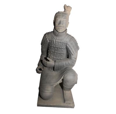 China Large Size Outdoor China Garden Decoration Terracotta Warriors Statue Garden Sculpture for sale