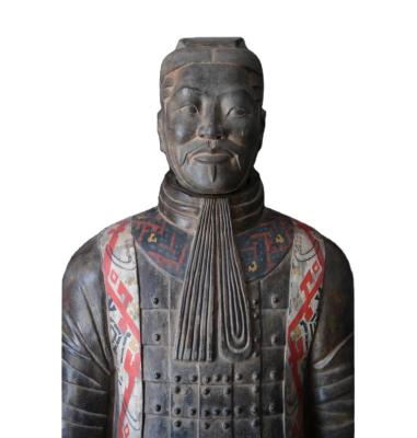 China Full Body Size Terracotta Soldier Statues Chinese Clay Pottery Soldier Warrior Statues China for sale