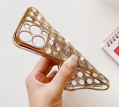 China 3D Agate Diamond TPU+PC Shockproof Phone Case For iPhone 13 Pro Max for sale