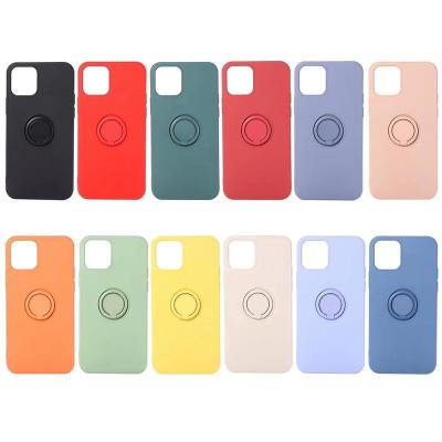 China Finger Ring Holder Soft TPU Shockproof Phone Case For Iphone 13 for sale