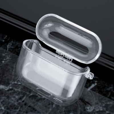 China For Airpods Pro 4 Soft Clear TPU Cover Device Case For Airpods Pro 4 for sale