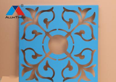 China Laser Cut Decorative Metal Panels , Exterior Aluminium Decorative Wall Panel for sale