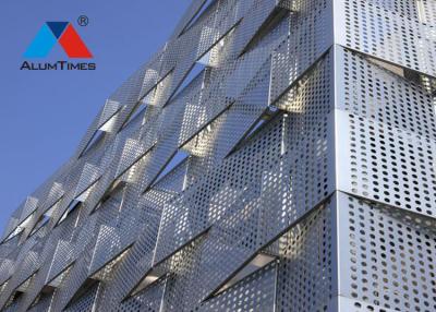 China Fireproof Aluminum Exterior Wall Cladding Panels Customization Acceptable for sale