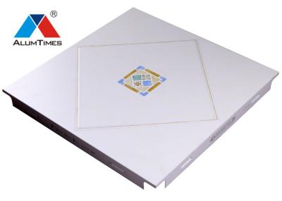 China 450*450 Aluminum Hotel Bath Room Ceiling Tiles Steady Structure for sale