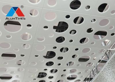 China Korrosions-Schutz durchlöcherte Aluminiumdecke 600x600 für Schiff/Aluminiumkeil-Decke zu verkaufen