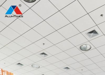 China CNC Perforated Pattern Lay In Ceiling Panels For Office / Apartment /  Hostpital for sale