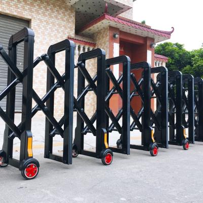 China Manual push and pull Wholesale Aluminum Alloy Retractable Safety Saudi Arabia Barrier Fencing And Security Barriers for sale