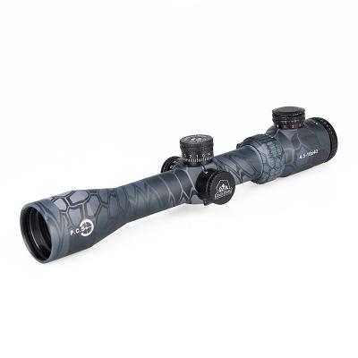 China Foucs Rifle Scope 4.5-18x40 Rifle Scope Mil-Dot Side Aluminum Tactical Red and Green For Hunting Aairsoft HK1-0287 for sale