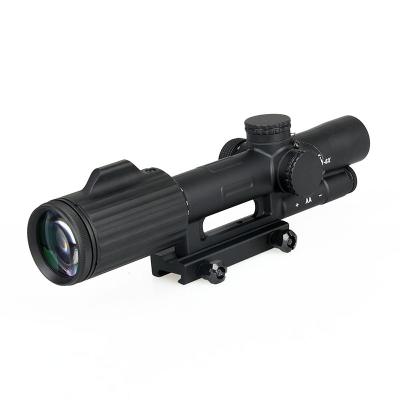 China Metal Quick Focus 1-6x24 Eye Relief Rifle Long Square For Hunting Scope HK1-1340 for sale