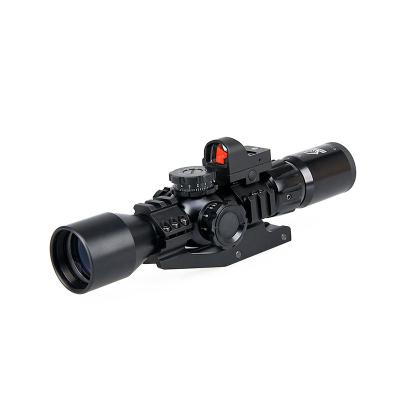 China 3-9x40FIRF Telescope Astronomical Tuning Rifle Scope Monocular + Mini Red Dot Sight HK1-0335 HK1-0335 for sale