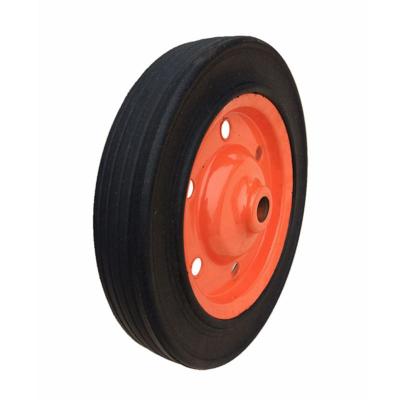 China Building Material Shops 13 in x 3 Inch Solid Tire Rubber Wheel for WB3800 Wheelbarrow, Hand Cart, Hand Cart for sale