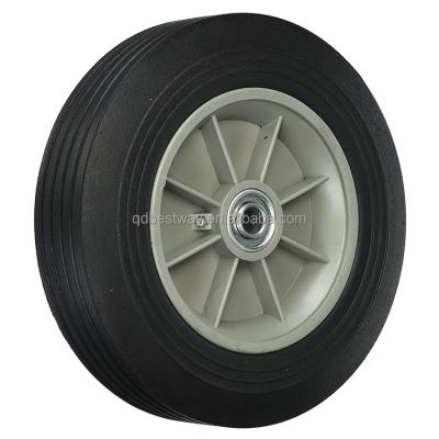 China Building Material Stores 10-Inch x 2-1/2-Inch Solid Plastic Rubber Tire Wheel 10