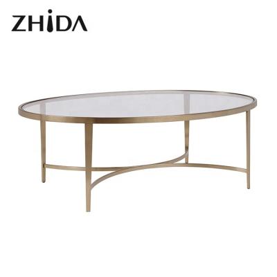 China China zhida light luxury factory good quality round coffee table custom made for sale for sale