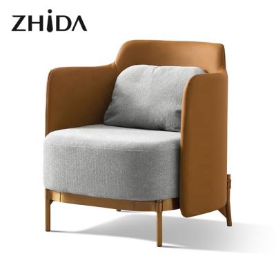 China Metal Extendable Good Quality Modern Home Design Zhida Chair Leisure For Hotel Room for sale