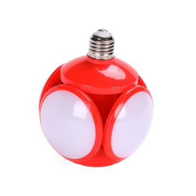 China Decorative bulbs E10 220v bulb retail residential spaces led new popular red round high efficiency design fan blade football led for sale