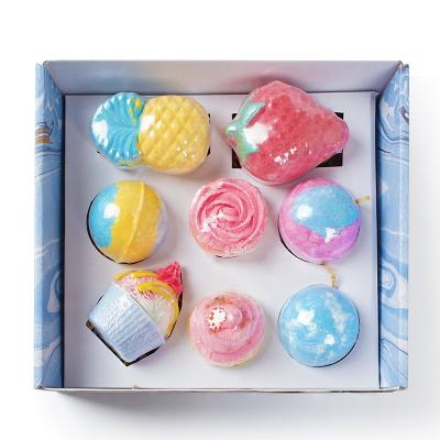 China Body Wholesales Customized For Kids Logo Organic Natural Fizzers Bubble Bath Bomb for sale