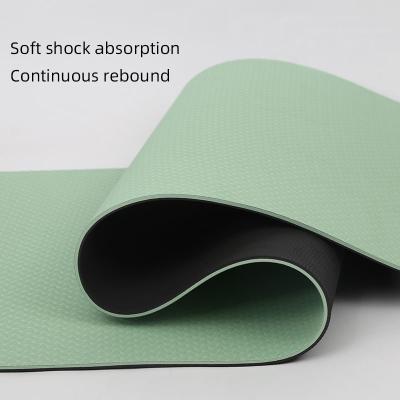 China Foldable Rubber Yoga Mat Strap Custom PVC Cork Suede Waterproof Travel Band Washable Durable Anti-Slip Fitness for sale