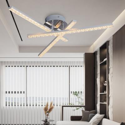 China High Brightness Light Fixture Bathroom Bedroom Dining Room Decorative Acrylic Mounted Ceiling Light for sale