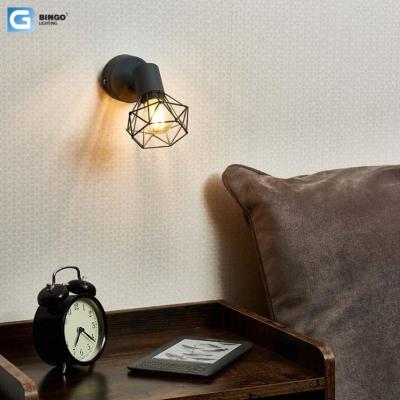 China High Brightness Spot Delivery Modern Luxury Indoor Hotel Room Bedroom Mounted Bedside Led Wall Light Adjustable for sale