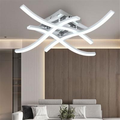 China High Brightness 110V 220V Best Price Beautiful Flower Lamps Led Ceiling Lights For Living Room for sale