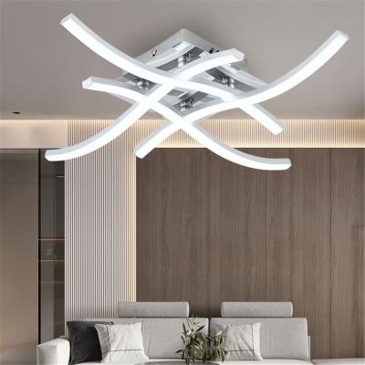 China Dimmable 28W High Brightness Indoor Lighting Outdoor Mounted Modern Strip Light Led Ceiling Lamp for sale