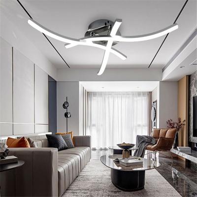 China Outdoor Mounted Design Living Room Lighting Luxury Decoration Led Fixtures Modern Ceiling Lamp for sale