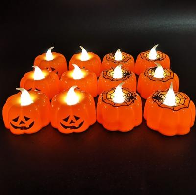 China PP New Arrival Halloween Decor Pumpkin LED Night Light Birthday Wedding Holiday Decoration for sale