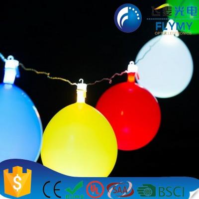 China Festival Decoration Lighting LED Bolloon String Light Battery Operated Christmas Decoration Night Light Colorful Flashing String for sale