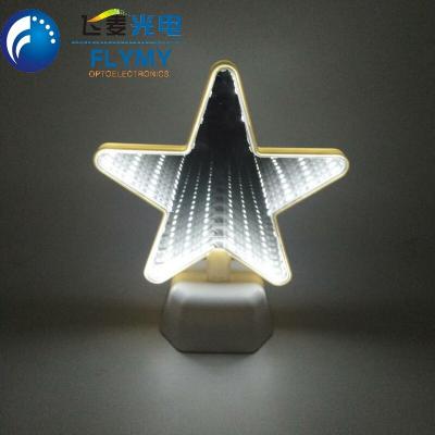 China LED Functions INFINITY MIRROR STAR TUNNEL Optical Illusion 3D LIGHT Effect WHITE Lighting for sale