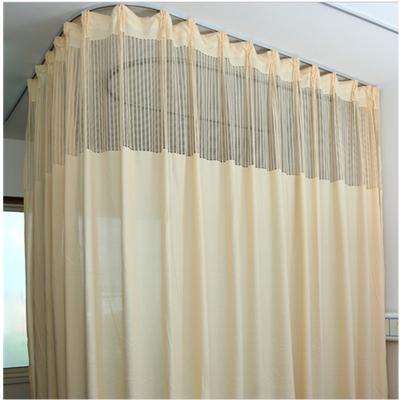 China Blackout Bacteriostatic Medical Curtain Fireproof Partitions Bed Cubicle Curtains For Hospital for sale