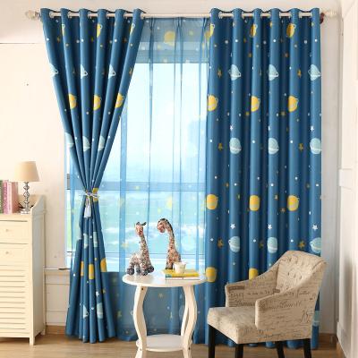 China Wholesale Ready Made Blackout Curtains RTS Luxury Printed Sheer Heavy Curtains For Living Room Bedroom for sale