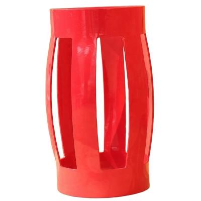 China Oil Water Well Cementing Tool API Drilling Positive And Non Welded Hinged Spring Casing Centralizer Factory Price for sale