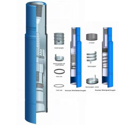 China energy & Oil Well Mining Tools Freeing And Circulating Overshot With Spiral / Basket Grapple for sale