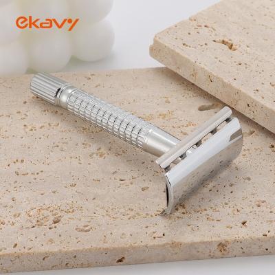 China Shaving Hair Stainless Steel Blades Shaving Machine Manual Women Facial Safety Razor For Hair Removal for sale