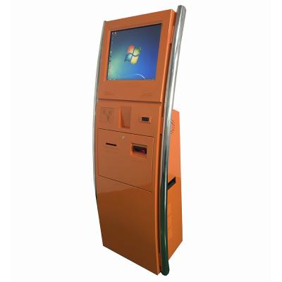 China Free Standing Indoor Self Service Machine Touch Bill Payment Kiosk Terminal for sale