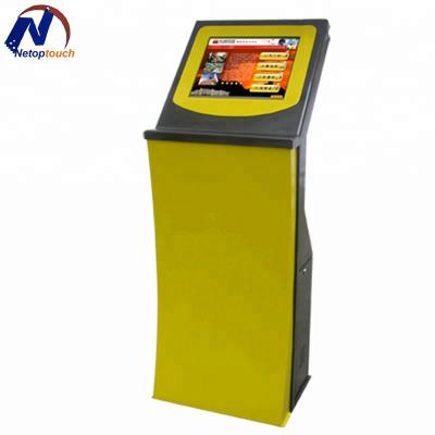 China Cold Roll Steel Sheet Indoor Kiosk With IR Touch Screen for sale