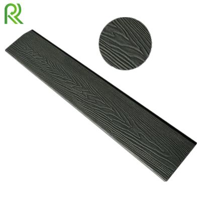 China Easy Installation 3D Embossing Plastic Composite Wood Wpc Wall Cladding Panel Price Waterproof Anti-UV Exterior WPC Garden Decorative for sale