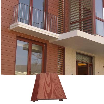 China Modern Wholesale Indoor and Outdoor Wood Plastic Wall Panels for sale