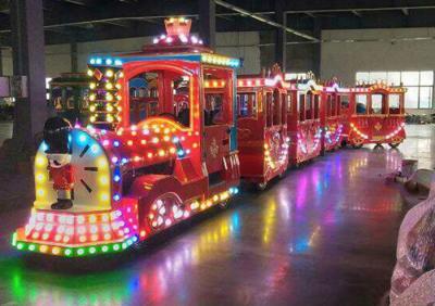 China Amusement Park Electric Trackless Train Ride 24p 10.5 M * 1.16 M * 1.92 M for sale