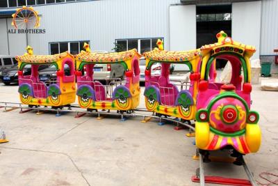 China Indoor And Outdoor Amusement Train Rides 40 M Track Length Easy Operating for sale