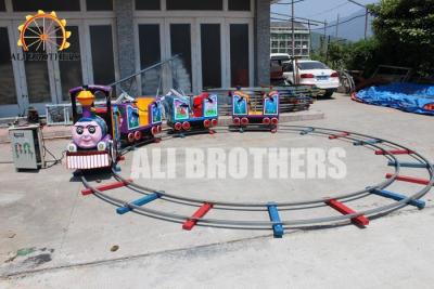 China Shopping Mall Amusement Train Rides , Thomas Track Kiddie Train Ride for sale