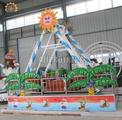 China 380 V Mini Pirate Ship Ride 45 Degree Swing Angel 5.5 * 4.5 * 3.5 Meter for sale