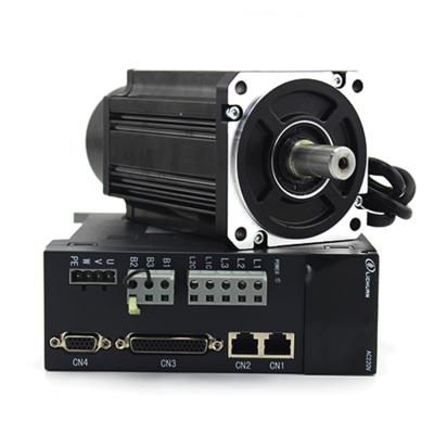 China Waterproof CNC Absolute Motor Servo Motor Encoder 1.5kw 110ST-M05030 6n.m 220v 3000rpm 6A Bit Nema42 17 Bit Servo Driver Kit for sale