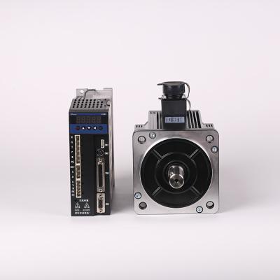 China Waterproof 220V 3 Phase 3.8kw 130st-15025ZB With Brake 15N.m AC Servo Motor Driver Servo Kit for sale