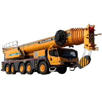 China 2020 New Toy Launch 1:50 XCA 230 Diecast Heavy Terrain Crane Model 5-Axes 220 Ton Open Swing Crane Model Collection Yellow Cab Seat for sale