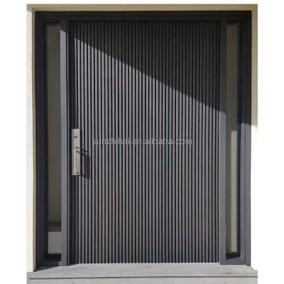 China Sound Insulation Pivot Height Modern Designs Exterior Door Customized Wooden Door For House Entry Door for sale