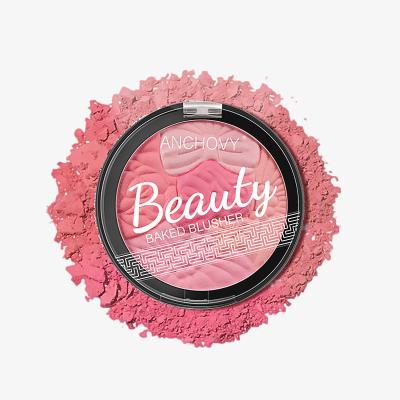 China Long Lasting Natural Blushes Simple Makeup High Gloss Long Lasting Naked Private Label Blush On Make Up Blush Powder for sale