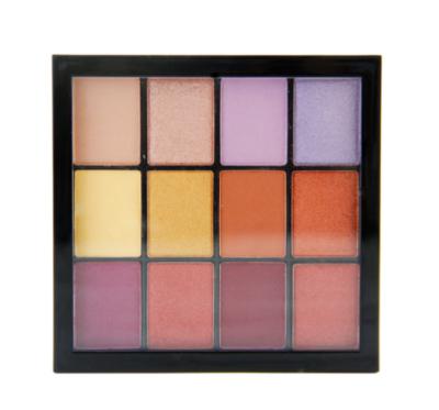 China Multifunctional Eyeshadow Palette Wholesale Eyeshadow 12 Colors High Pigmented Makeup Pallets Shimmer Vegan Eyeshadow Private Label for sale