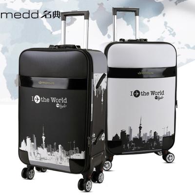 China New Arrival Outdoor Vintage Multifunction ABS Hardside Luggage Suitcase With Wheels And Handle for sale